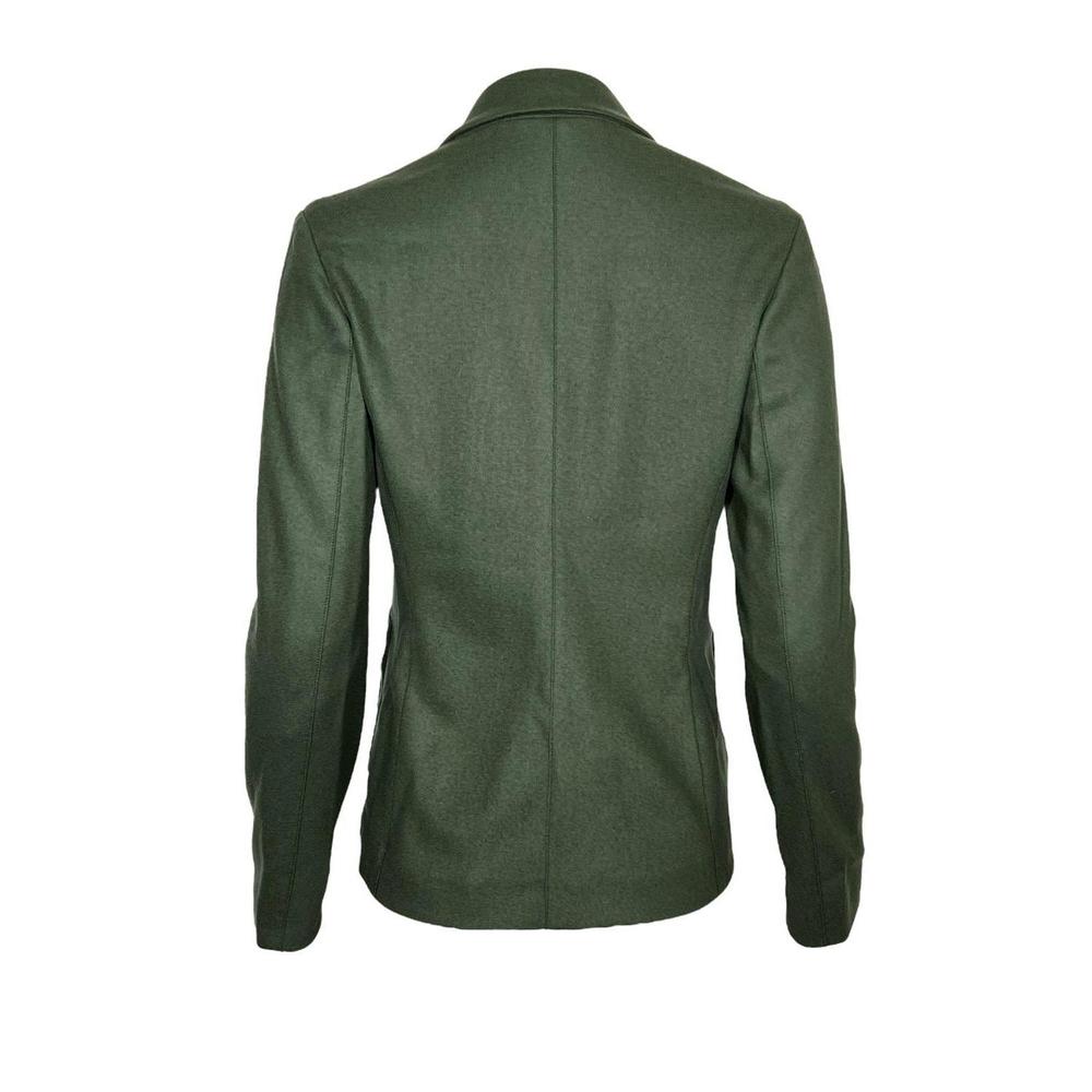 NEW ANTONELLI FIRENZE women melton fitted jacket in pine - Picture 3 of 3